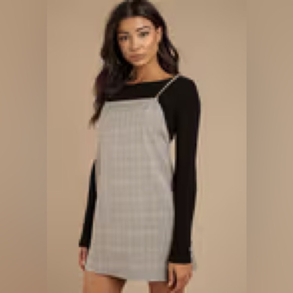 Tobi Plaid Dress